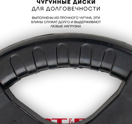 Диск Sport&Fitness SFBRD0012-4 20 кг