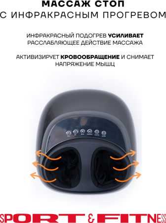 Игровое кресло Sport&Fitness SFBRGC14Combo3, черный, белый