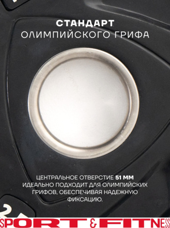 Диск Sport&Fitness SFBRD0011-2.5 2.5 кг