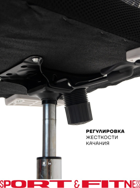 Офисное кресло Sport&Fitness SFBRCS20W, белый, серый