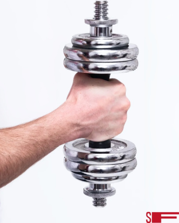Набор гантелей металл Sport&Fitness разборная 10 кг