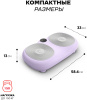 Виброплатформа Sport&Fitness горизонтальная VP010 фиолетовая