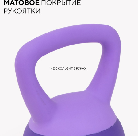 Гиря Sport&Fitness SFBRKB002 цельнолитая 4 кг
