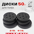 Диск Sport&Fitness SFBRD0014 50 кг