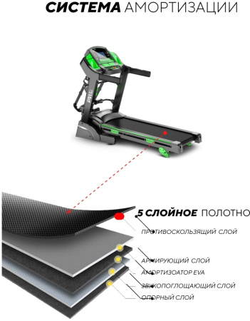 Беговая дорожка Sport&Fitness SF-TMBr-005Combo электрическая