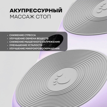 Виброплатформа Sport&Fitness горизонтальная VP010 фиолетовая