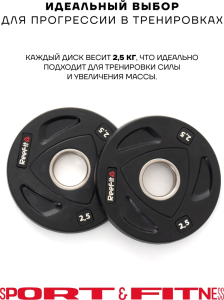 Диск Sport&Fitness SFBRD0011-2.5x2 5 кг