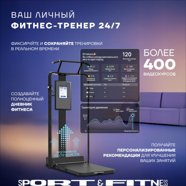 Силовой тренажер Мультистанция Sport&Fitness SFBRSKT01