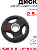 Диск Sport&Fitness SFBRD006-2.5 2.5 кг