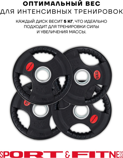 Диск Sport&Fitness SFBRD0012-4 5 кг