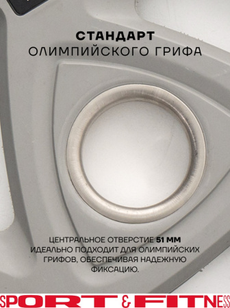 Диск Sport&Fitness SFBRD0010-5x2 10 кг
