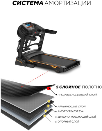 Беговая дорожка Sport&Fitness SF-TMBr-008 электрическая
