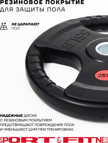 Диск Sport&Fitness SFBRD001-25x2 50 кг