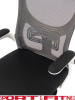 Офисное кресло Sport&Fitness SFBRCS20W, белый, серый