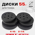 Диск Sport&Fitness SFBRD0014 55 кг