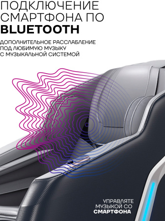 Массажное кресло Sport&Fitness SF-MC05-Grey до 150 кг 20 программ