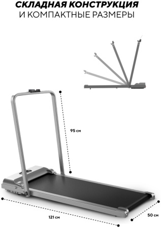 Беговая дорожка Sport&Fitness SF-TMBr-003 электрическая