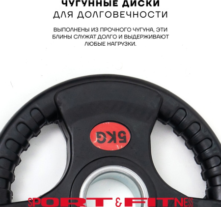 Диск Sport&Fitness SFBRD0012-4 5 кг