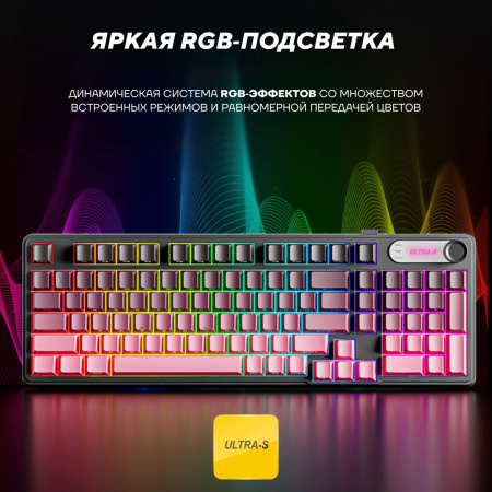 Клавиатура Ultra-S ULTKB03 красный