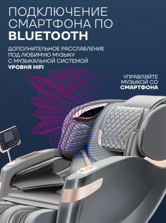Массажное кресло Sport&Fitness SFBRMC11 до 200 кг 20 программ