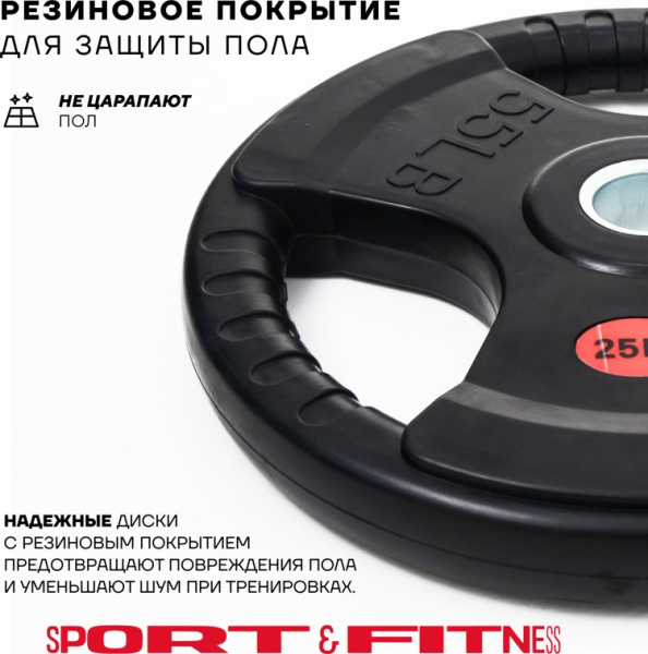 Диск Sport&Fitness SFBRD0012 25 кг
