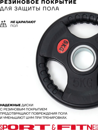Диск Sport&Fitness SFBRD005-5 5 кг