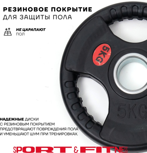 Диск Sport&Fitness SFBRD0012-2 5 кг