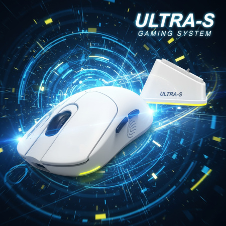 Мышь Ultra-S ULTMICE10-GWH108-1 белый
