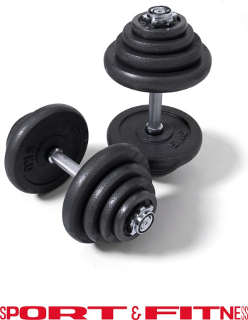 Набор гантелей Sport&Fitness разборная 50 кг